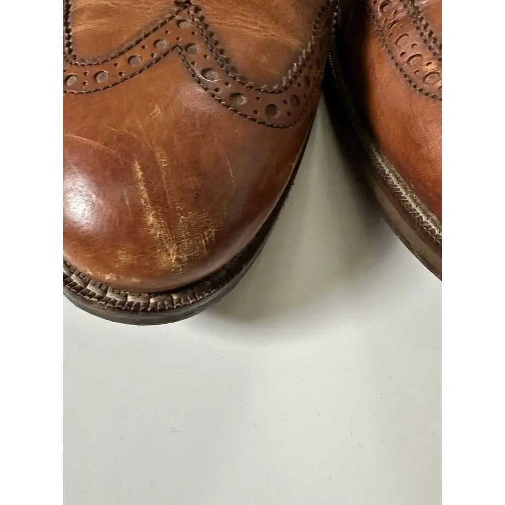 Cole Haan Wingtip Tan Oxford Shoe Size 12